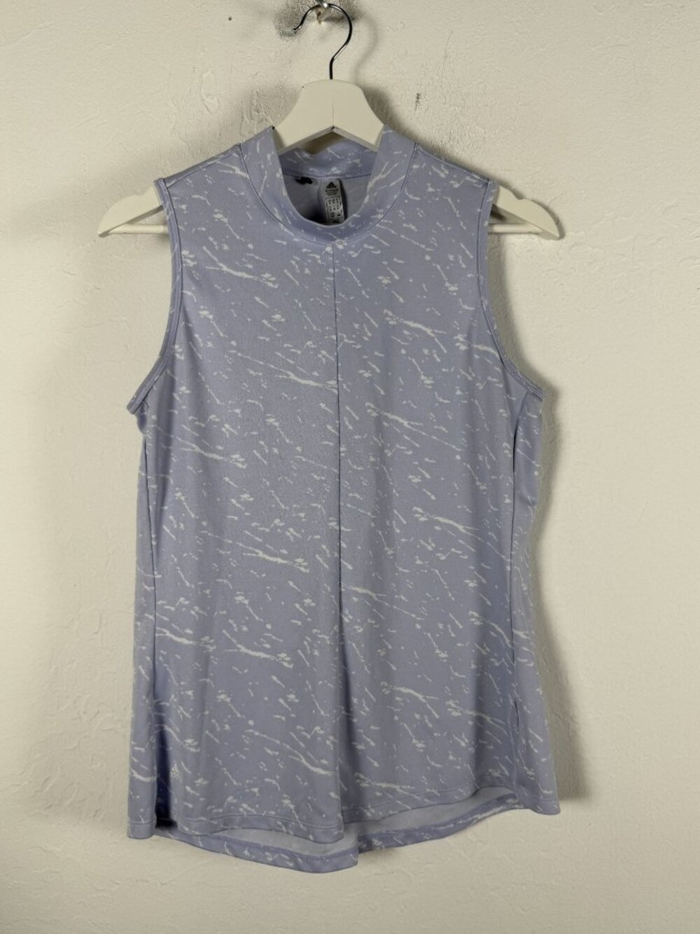 adidas Women's Primeblue Sleeveless Golf Shirts Tank Top Medium Abstract Print